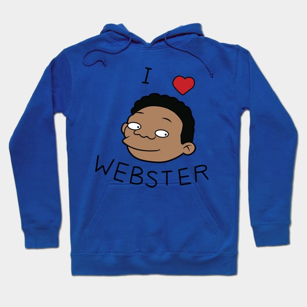 Flander's I LOVE WEBSTER Hoodie by tvshirts